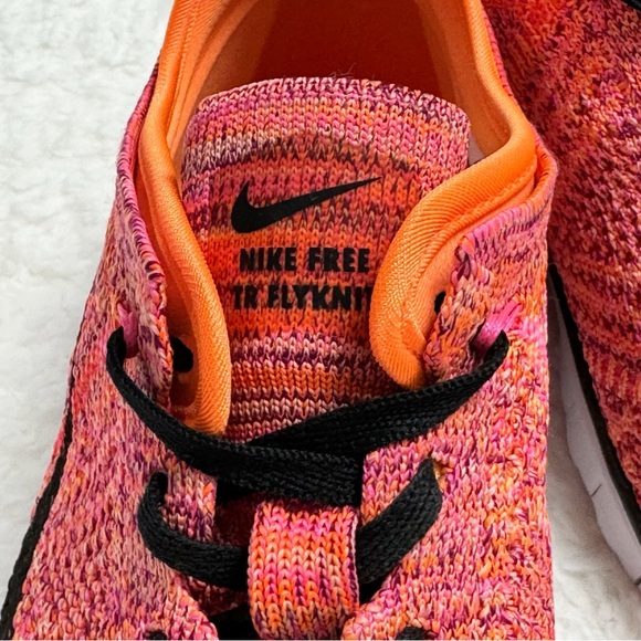 Nike Free 5.0 TR Flyknit Women’s Shoes Size 7.5 Color Citrus - Picture 9 of 16